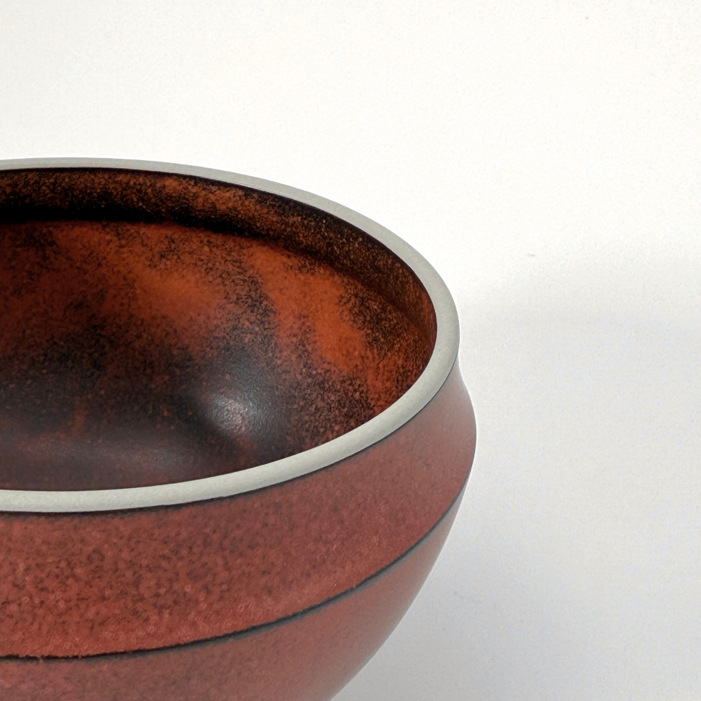 片口抹茶碗( 晩照・赤色) / Katakuchi Matcha Bowl – “ Bansho” Red(International)